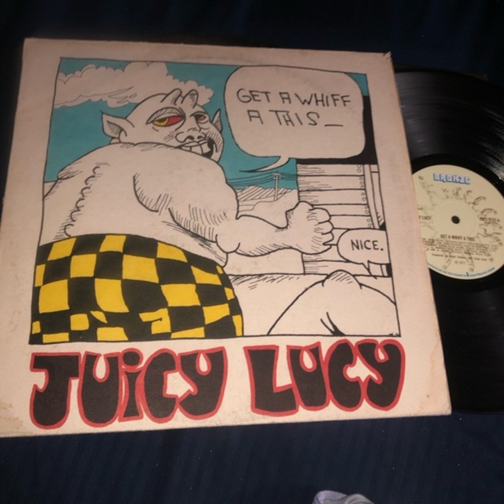 Juicy Lucy - Get A Whiff A This - Vinyl LP 12" 1971 ILPS-9157 1st press EX